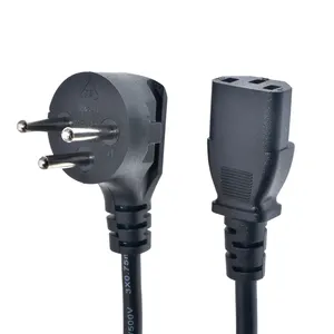 Srael-SI-32 de 3 pines para cortacésped, accesorio eléctrico de 1,5 M