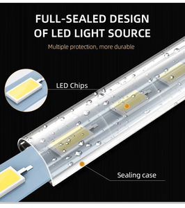 Lámpara de Pared LED Minimalista, Cuerpo Rectangular de Aluminio Blanco, Luz Cálida, Iluminación para Espejo de Baño, IP44 Impermeable, Montaje Superficial - Product Image 4
