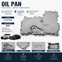 حوض زيت المحرك الفائق الجودة لسيارات BMW رقم القطعة الأصلية 11137570694، مصمم بدقة لتدفق مثالي مع حاجز داخلي للثبات