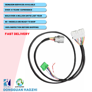 Disesuaikan pria dan wanita Universal truk koneksi otomotif Harness Terminal peralatan listrik kabel perakitan - Product Image 1