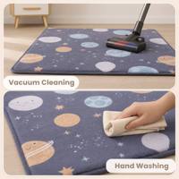 Nouveau tapis de jeu pour bébé en polaire corail, écologique, fabriqué à la machine, pour la maison, extra large, haute densité, délicat