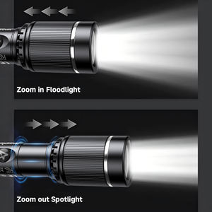 Z79 सुपर पावर बैंक 2200lm जूमैबल फ्लैशलाइट 6 मोड बहु-कार्यात्मक लंबी दूरी की पोर्टेबल टॉर्च - Product Image 3