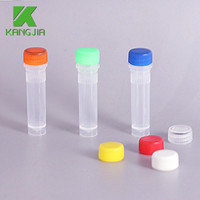 Tube cryogénique autoportant en plastique de haute qualité avec fond conique, 1,8 ml, pour tests chimiques rapides en laboratoire