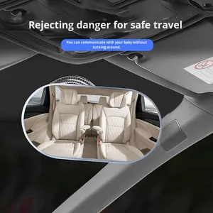 New <b>Car</b> Rearview <b>Mirror</b> with for for Baby Monitoring Adjustable Angle Suction Cup Child Seat Compatible Universal - Product Image 2