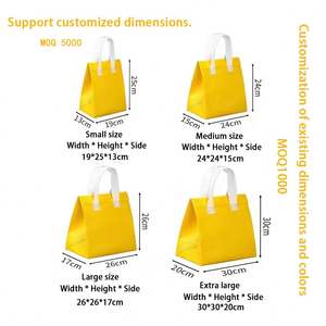 Bolsas Térmicas Plegables Impermeables de Aluminio, Ligeras e Innovadoras, Personalizables, para Alimentos y Café - Product Image 6