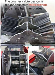 Trituratore di Erba Multifunzione 3-in-1 <span class=keywords><strong>Macchina</strong></span> per Foraggio Fresco e Liquame per Mangime Bovino/Suino - Product Image 4