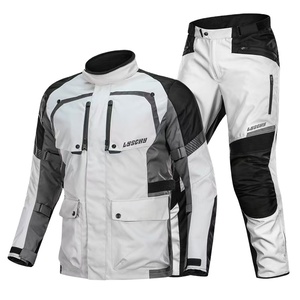 <span class=keywords><strong>Accessori</strong></span> <span class=keywords><strong>moto</strong></span> traspirante e impermeabile <span class=keywords><strong>abbigliamento</strong></span> protettivo per tutto il corpo con cerniera per la guida - Product Image 2