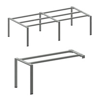 Cadre de bureau de poste de travail base de table victorienne à 4 pieds