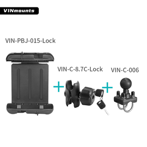 Universal <b>Tablet</b> <b>Holder</b> with Locking Mechanism for Samsung Galaxy and Lenovo Tabs - Product Image 2