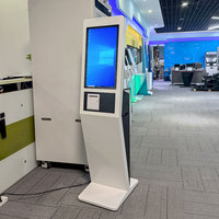 Kiosco de Registro en Hotel con Pantalla Táctil de 21.5 Pulgadas, Punto de Pago de Autoservicio para Recepción