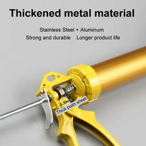 גבוהה באיכות נהדר קולק גדול דחף 600ml 20.3oz נקניק איטום אקדח חבילה רכה סיליקון איטום אקדח BC-D9338-2 - Product Image 4