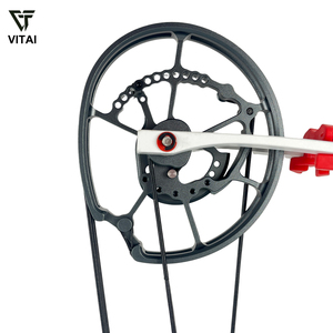 <span class=keywords><strong>Arc</strong></span> à poulies d'entraînement extérieur 40-80lbs réglable en aluminium CNC pour billes d'<span class=keywords><strong>acier</strong></span> et flèches - Product Image 6