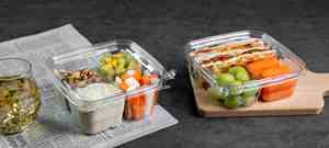 Envases de plástico reciclables para comida 24 oz con tapas para embalaje de fideos - Product Image 3