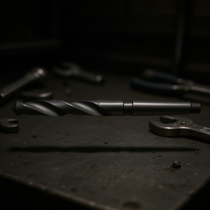 Broca helicoidal de vástago cónico Fervi de 12 mm de acero de alta velocidad para perforación de metales - Product Image 3