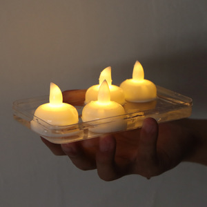Petite bougie flottante LED créative transfrontalière, éclairée par <span class=keywords><strong>l</strong></span>'eau, <span class=keywords><strong>pour</strong></span> la décoration <span class=keywords><strong>de</strong></span> Noë<span class=keywords><strong>l</strong></span>, <span class=keywords><strong>de</strong></span> mariage, <span class=keywords><strong>de</strong></span> table, <span class=keywords><strong>de</strong></span> piscine, <span class=keywords><strong>de</strong></span> baignoire - Product Image 3