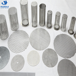 Écran métallique perforé en acier inoxydable 304 / galvanisé utilisé dans la machine à broyer - Product Image 6