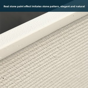 P453 Plastic Flower Pots &amp; <strong>Tall</strong> Square Planter Outdoor Stone-Like Large Square Bonsai Pot - Product Image 3