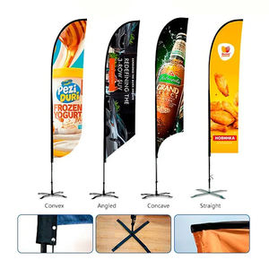 Equipo de publicidad personalizada banderines a cuadros <span class=keywords><strong>playa</strong></span> Nimbus bandera Bandera De <span class=keywords><strong>Playa</strong></span> - Product Image 2
