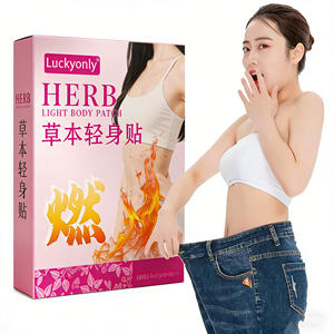热销 Luckyonly 草药减肥贴 8 片装 减肥燃脂棒 草药轻量健康贴 - Product Image 1