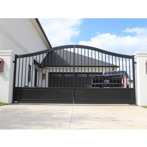 CBMmart-puerta de seguridad de hierro forjado para el hogar, diseño moderno y barato de alta calidad, puerta principal y cercado - Product Image 5