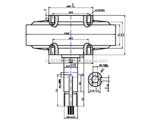 Alternateur PMG à aimant vertical sans noyau 100W 500 tr/min 12V 24V, générateur à rotor externe pour bricolage - Product Image 6