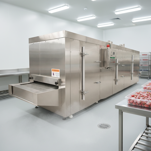 Machine de congélation automatique à tunnel rapide, utilisée pour les grains de maïs et les aliments à base de légumineuses en morceaux. - Product Image 3