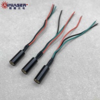 520nm 50mW Point Vert Compact 6x15mm Laser avec PD pour Tactique Laser Sight Grip Viser Module Pistolet Laser Accessoires Sous-assemblage
