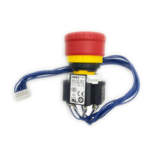 IDEC สวิตช์หยุดฉุกเฉิน Xa1e BV AC 15 250V DC 13 30V สำหรับหุ่นยนต์ Yaskawa Fanuc KUKA ABB KAWASAKI - Product Image 2