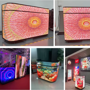 Benutzer definierte Broadcast <span class=keywords><strong>Desk</strong></span>-Groß bestellungen, profession eller <span class=keywords><strong>Studio</strong></span>-Anker tisch mit Kabel management mit LED-Bildschirm - Product Image 1