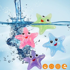 New Creative Slow-rebound Stress-relief <b>Ball</b> Toy Cute Gold-glittered Big-eyed Starfish Squishy <b>Squeeze</b> Toy - Product Image 3