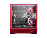 Boîtier de PC de jeu MSI PANO 130R MLG EDITION, boîtier de bureau de taille moyenne, support ATX, refroidisseur à radiateur de 360 mm avec USB 20 Gbps