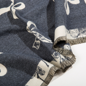 Haute qualité 2025 nouveau hiver arc imprimé écharpe chaud épais femmes luxe foulards châles fabricant - Product Image 6