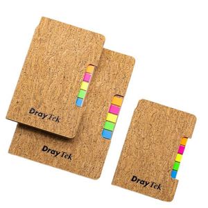 Graduation Gifts Eco Friendly Cork & Imitated Bamboo Notebook <b>Journal</b> for Business Meetings, Custom Promotional Office Gift - Product Image 1