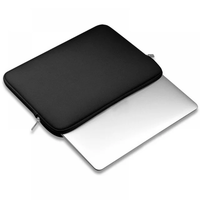 Casing Tablet multifungsi penutup lembut 13 inci Neoprene Laptop lengan tahan guncangan tahan air tas pesan kantong Laptop lucu