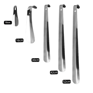 10cm16cm30cm42cm52cmMetal Long Chausse-pied En Acier Inoxydable Slip-on Chaussures Aide Long Poignée Chausse-pied - Product Image 3