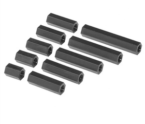 Đối Với PCB Chất Lượng Cao M2.5 M3 M4 Nữ Đen Hex Threaded Polyamide Nhựa Nylon Standoff - Product Image 3