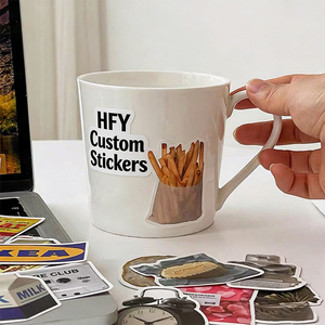 สติกเกอร์กันน้ำลายกราฟฟิตีมินิมอลน่ารักลายการ์ตูนตกแต่งโทรศัพท์ หมวกกันน็อค <span class=keywords><strong>iPad</strong></span> สมุดบันทึก - Product Image 5