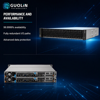 Lenovo ThinkSystem DE6600H 2U24 SFF, Sistema de Almacenamiento SAN NVMe Empresarial, Controlador Híbrido Flash Array Dual Activo