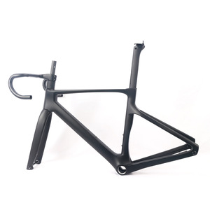 Cadre de vélo de route WILU ultra-léger en fibre de carbone, frein à disque, tout interne, course - Product Image 4