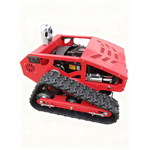 Tự làm công nghiệp 4 thì xăng/Xăng điều khiển từ xa máy cắt cỏ với flail <span class=keywords><strong>Cutter</strong></span> điện theo dõi đi bộ 224cc động cơ 9HP - Product Image 3