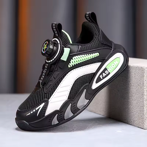 Hot Bán Chất Lượng Cao Trẻ Em Giày Thể Thao Lưới Thoáng Khí Chịu Mài Mòn Bóng Rổ Giày Chống Trượt Trẻ Em Chạy Giày - Product Image 3