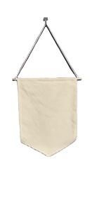 Nuevo Producto, Bandera Triangular de Lona para Publicidad y Promoción, Económica, Personalizable con Impresión por Sublimación, para Colgar en la Pared - Product Image 6