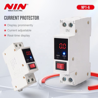 NIN NP1 - a Mini 220V Protecteur de surintensité réglable avec protection nominale