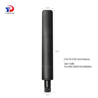 Antena de barra de pegamento de doble banda 2,4G/5G/5,8G Wifi6 Omnidireccional de alta ganancia AC68U Router Antena externa 5G