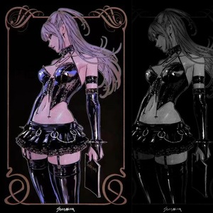 Ensemble en PU brillant Anime Devilish 2025 : Body transparent à découpes avec bretelles multi-réglables pour une touche de jeu et de <span class=keywords><strong>tentation</strong></span>, lingerie sexy - Product Image 4