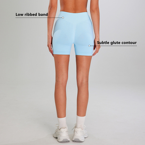 Completo <span class=keywords><strong>Sportivo</strong></span> Slim da Donna: Top Halter e Pantaloncini Eleganti per Allenamento, Palestra, Fitness e Yoga - Product Image 4