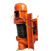 Treuil électrique JK-D avec câble en acier pour grues, capacité de 1 à 32 tonnes, technologie de pointe, fonctionnement fluide, utilisation à long terme