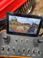 Télécommande suspendue CAN Bus compatible IP65 RC01C avec écran LCD pour engins de construction
