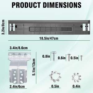 SKK-7A SKK8K Kit d'empilage pour laveuse et sécheuse S-amsung 27 pouces Chargement frontal Sèche-<span class=keywords><strong>linge</strong></span> S-amsung Kit d'empilage de <span class=keywords><strong>linge</strong></span> - Product Image 5