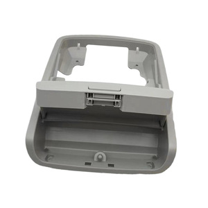 Organizador de visera para coche, caja de almacenamiento de plástico para estuche de gafas montado en el techo, 56D868837A, estilo moderno negro - Product Image 2